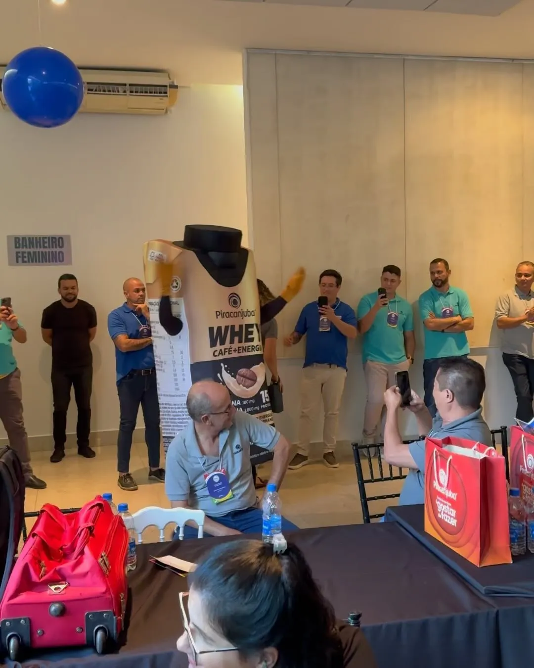 Equipe na Convenção Piracanjuba 2024