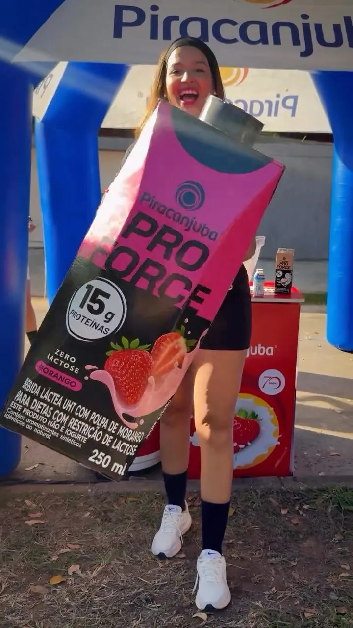 Corrida Super Kilo patrocinada pela Piracanjuba Pro Force