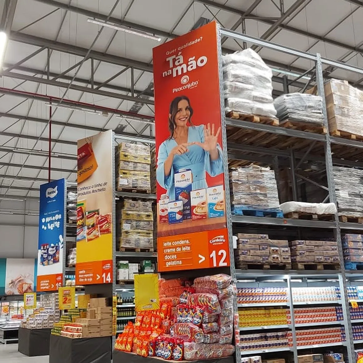Ponto de venda montado pela Representações Félix