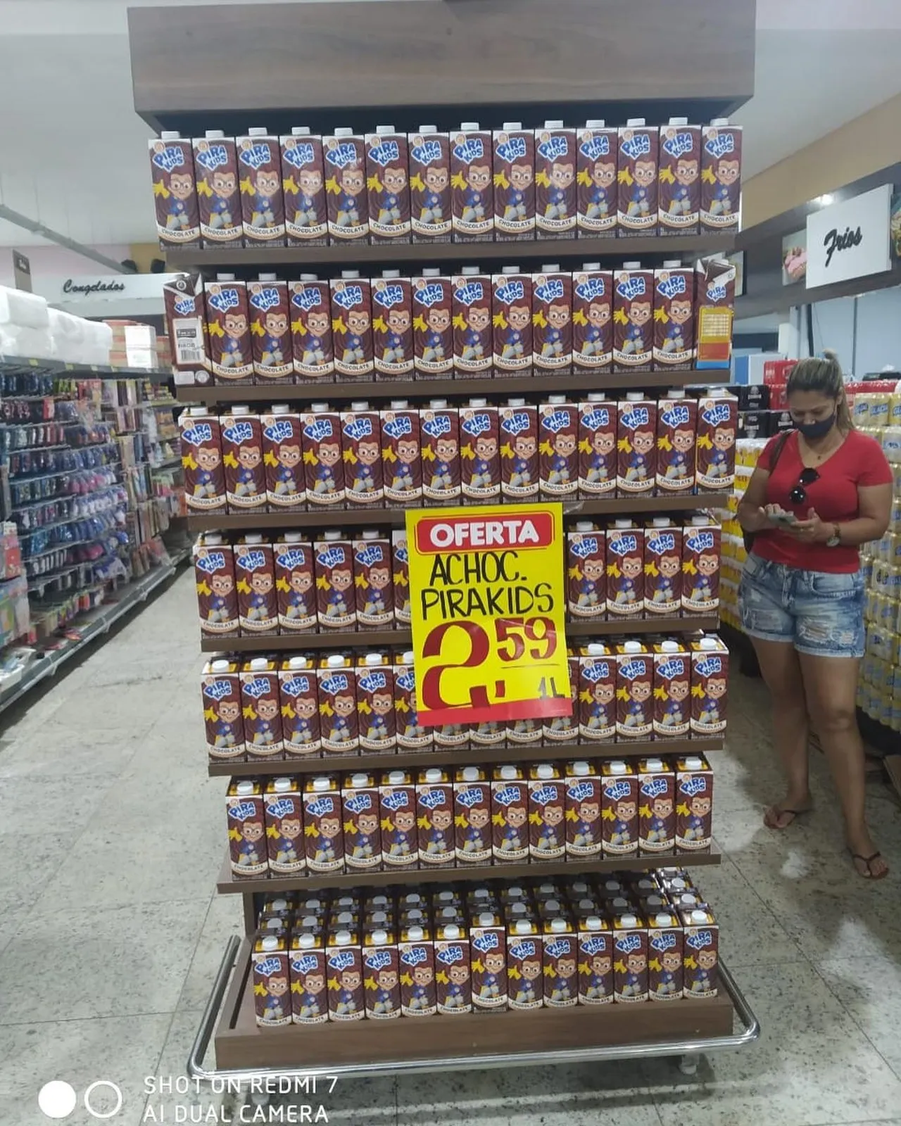 Ponto de venda montado pela Representações Félix