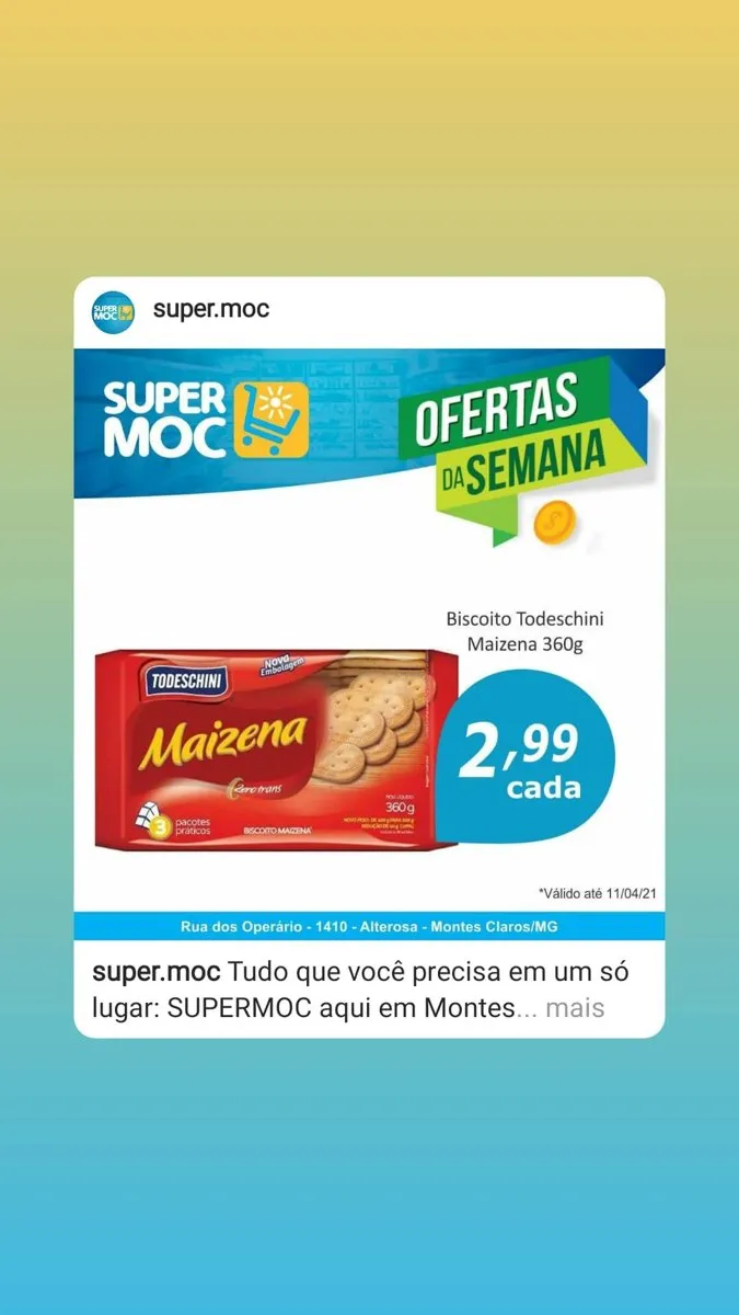 Cliente da Representações Félix — destaque do Instagram