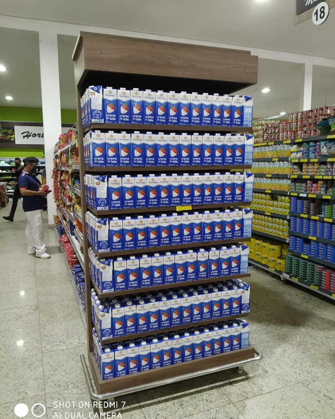 Ponto extra no cliente @extrabomsuper 🤝👊 #piracanjuba #supermercado